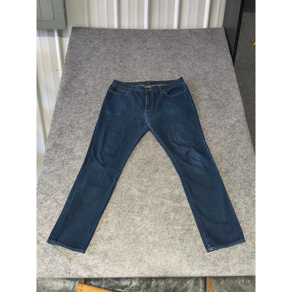 J Crew Mercantile Jeans Men's Size 36x32‎ Blue Dark Wash Denim